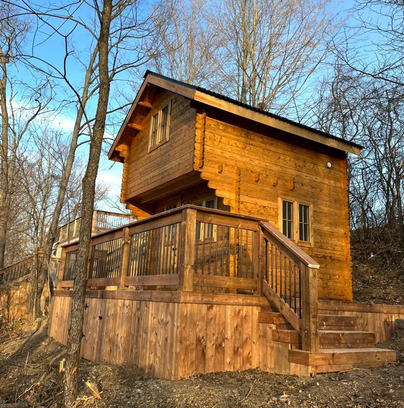 Granny suite addition built by Oak and Pine Contracting